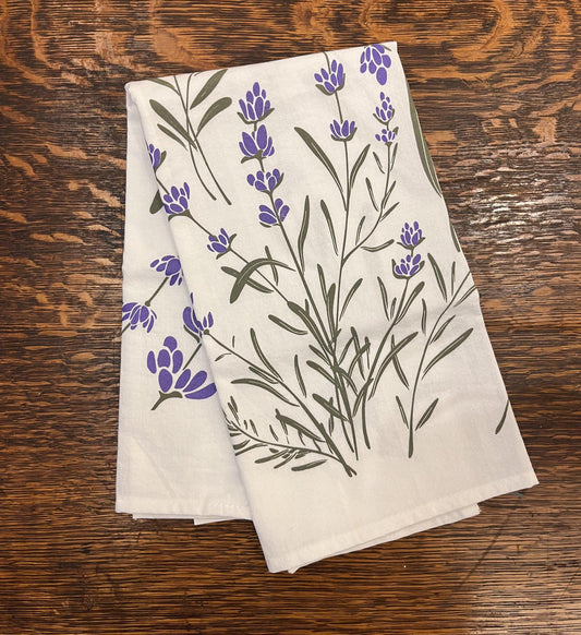 Screen Printed Tea Towel