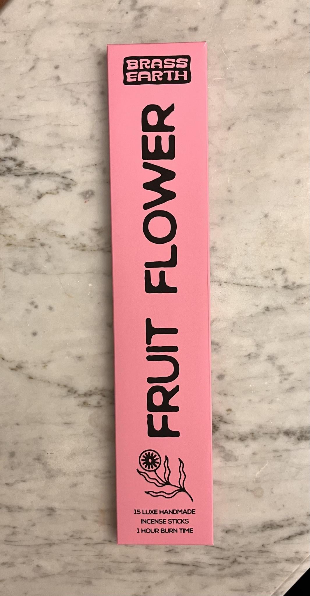 'Fruit Flower' Brass Earth Incense Stick