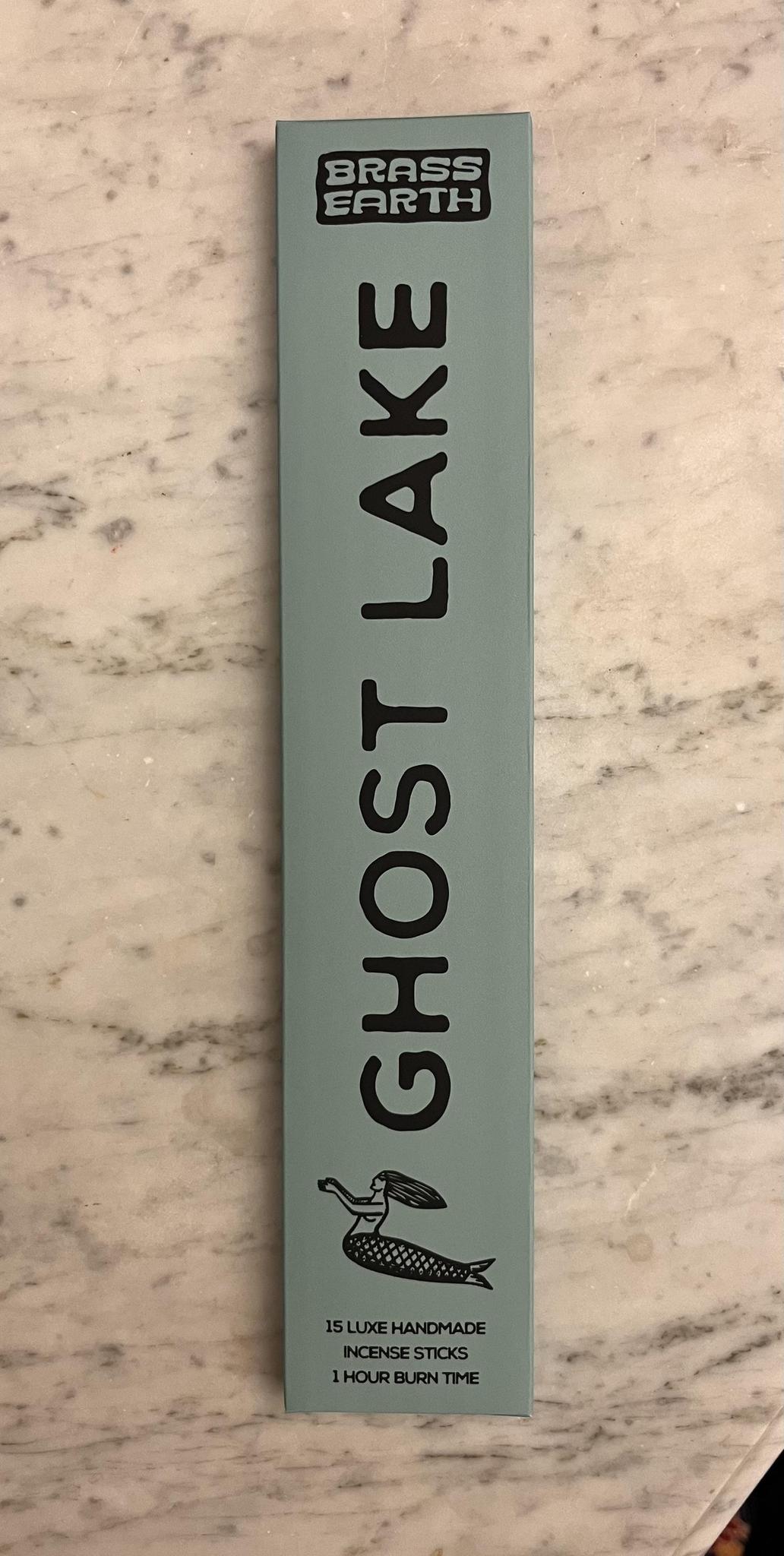'Ghost Lake' Brass Earth Incense