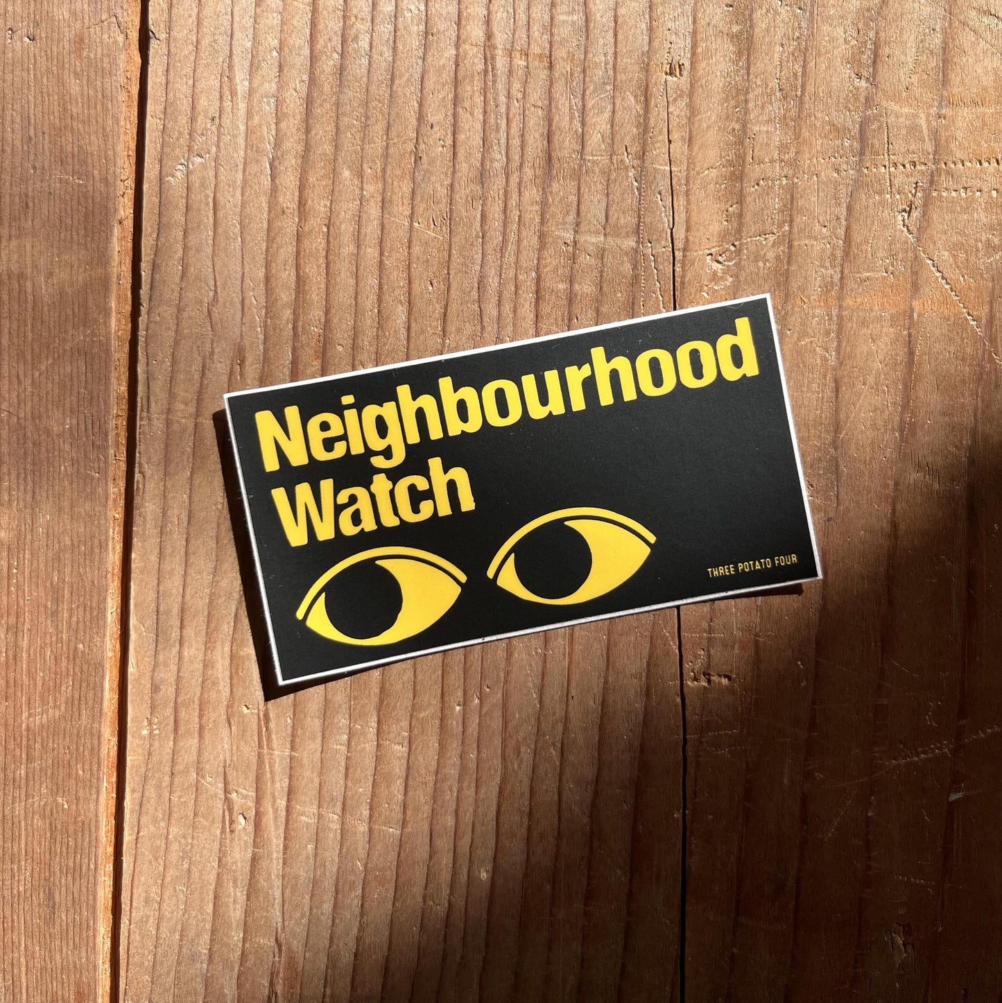 Neighborhood Watch Sticker