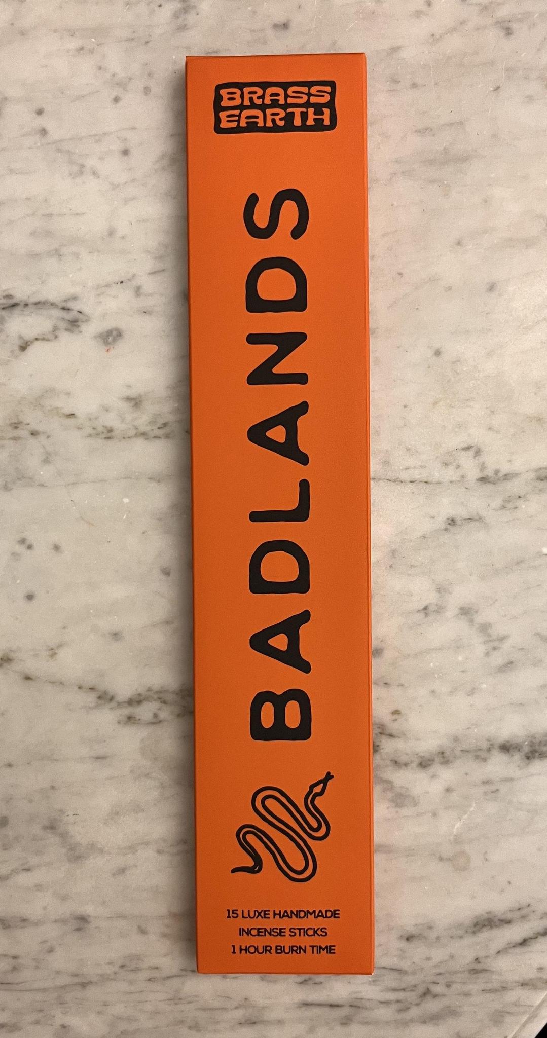 'Badlands' Brass Earth Incense Stick