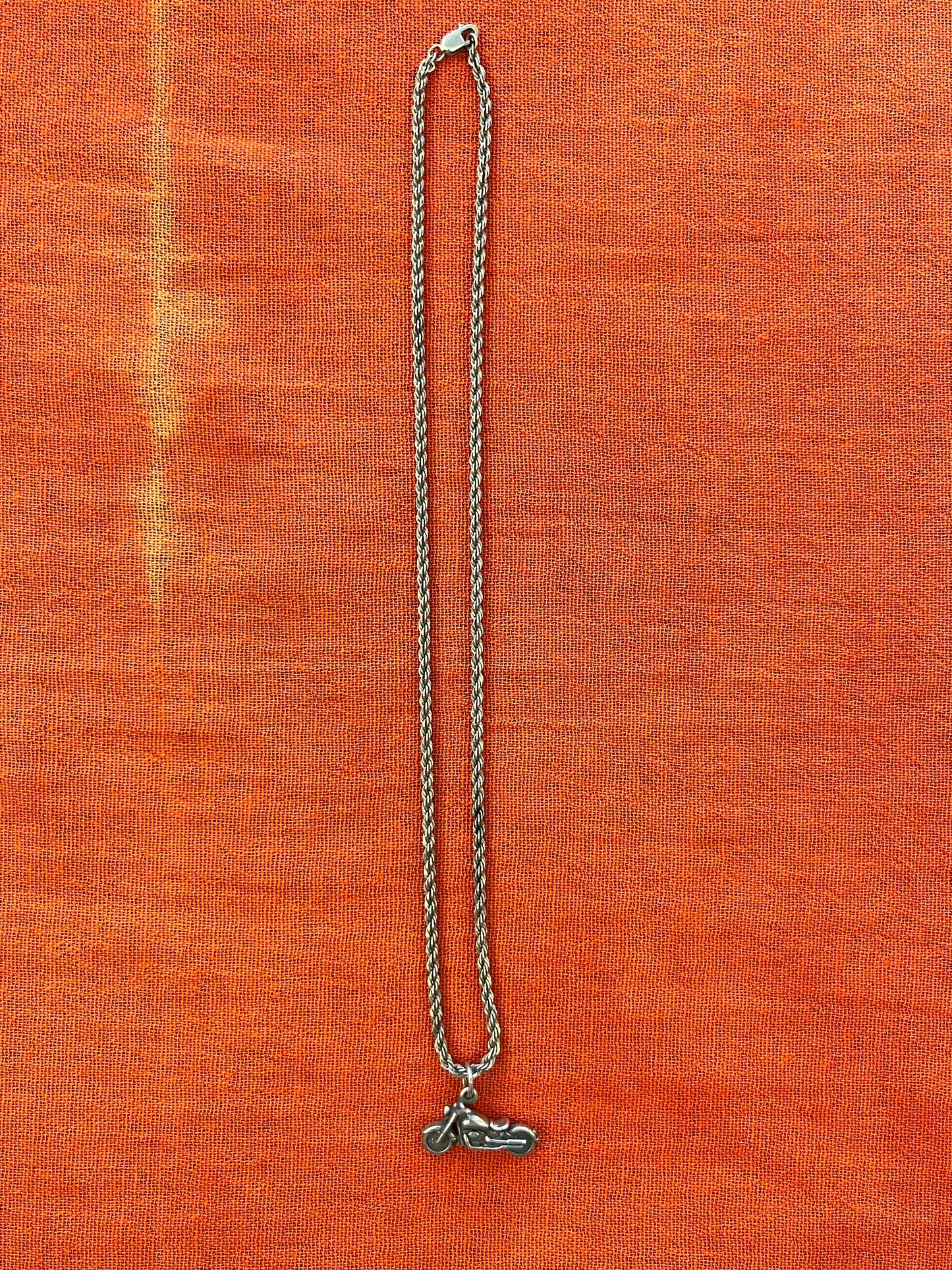 James Avery Motorcycle Necklace