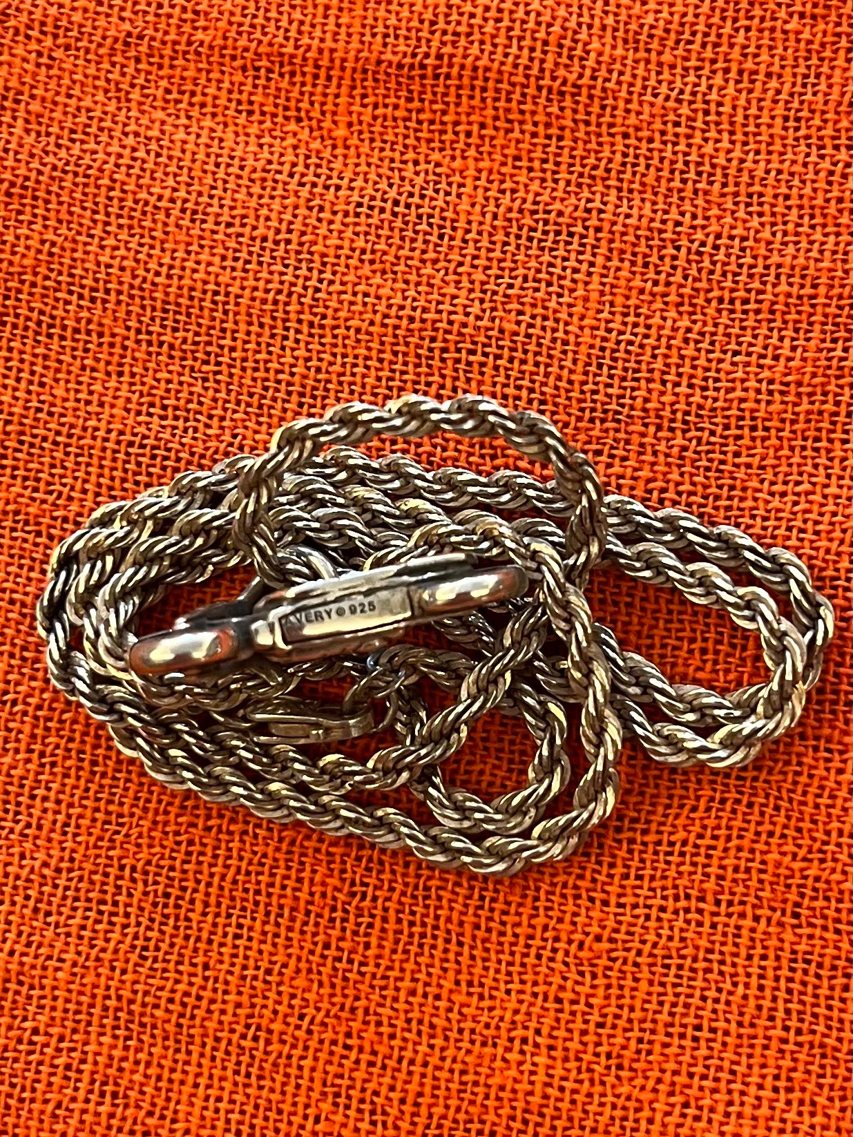 James Avery Motorcycle Necklace