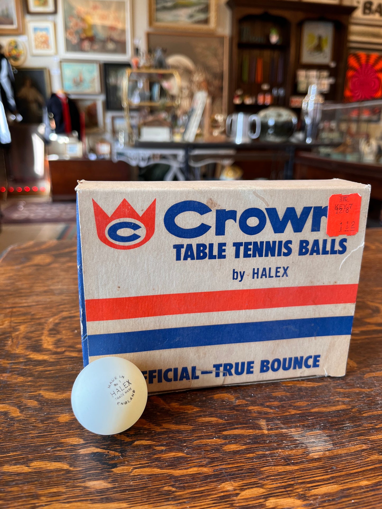 Crown Table Tennis Balls by Halex
