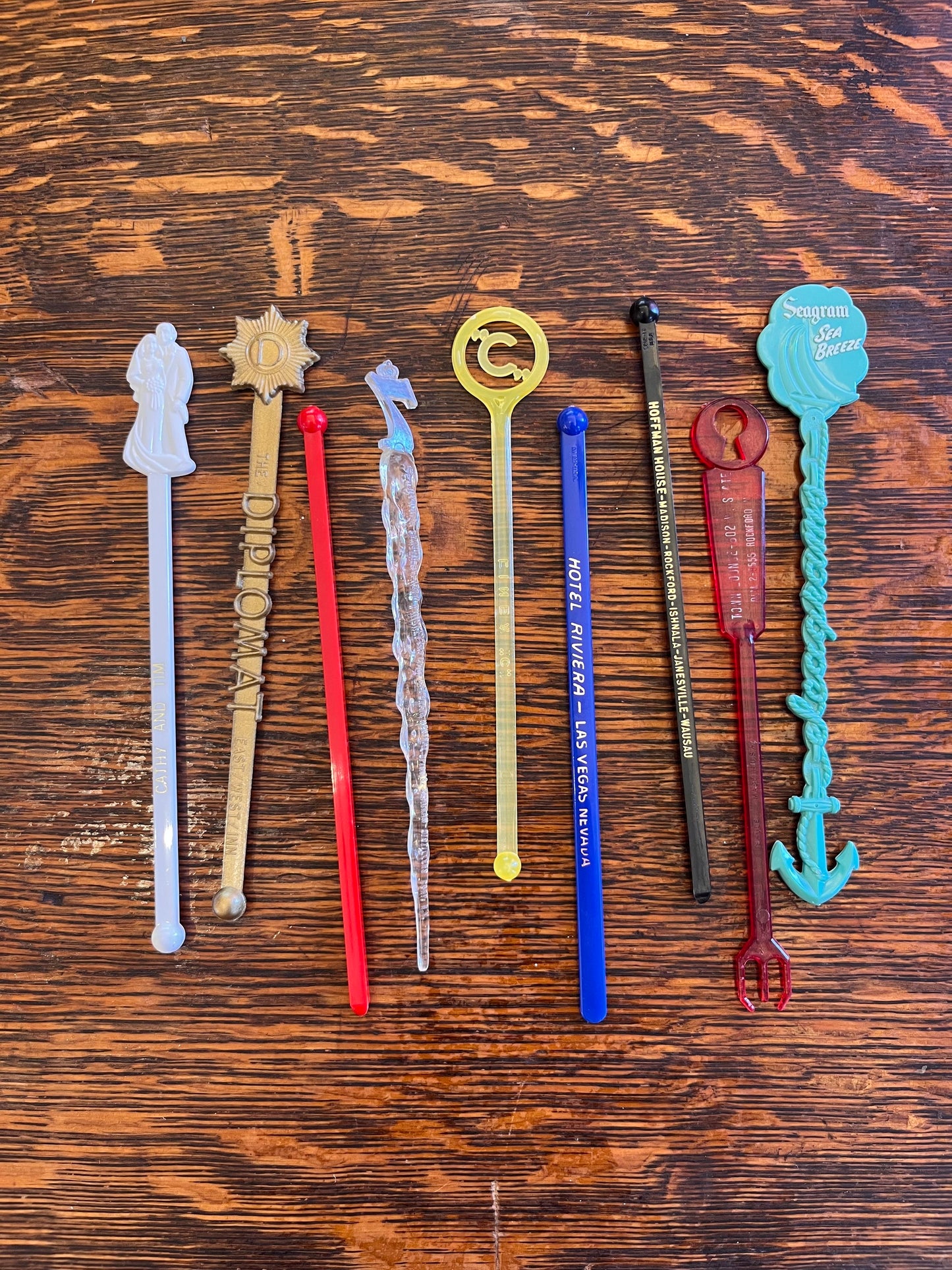 Vintage Mystery Swizzle Stick