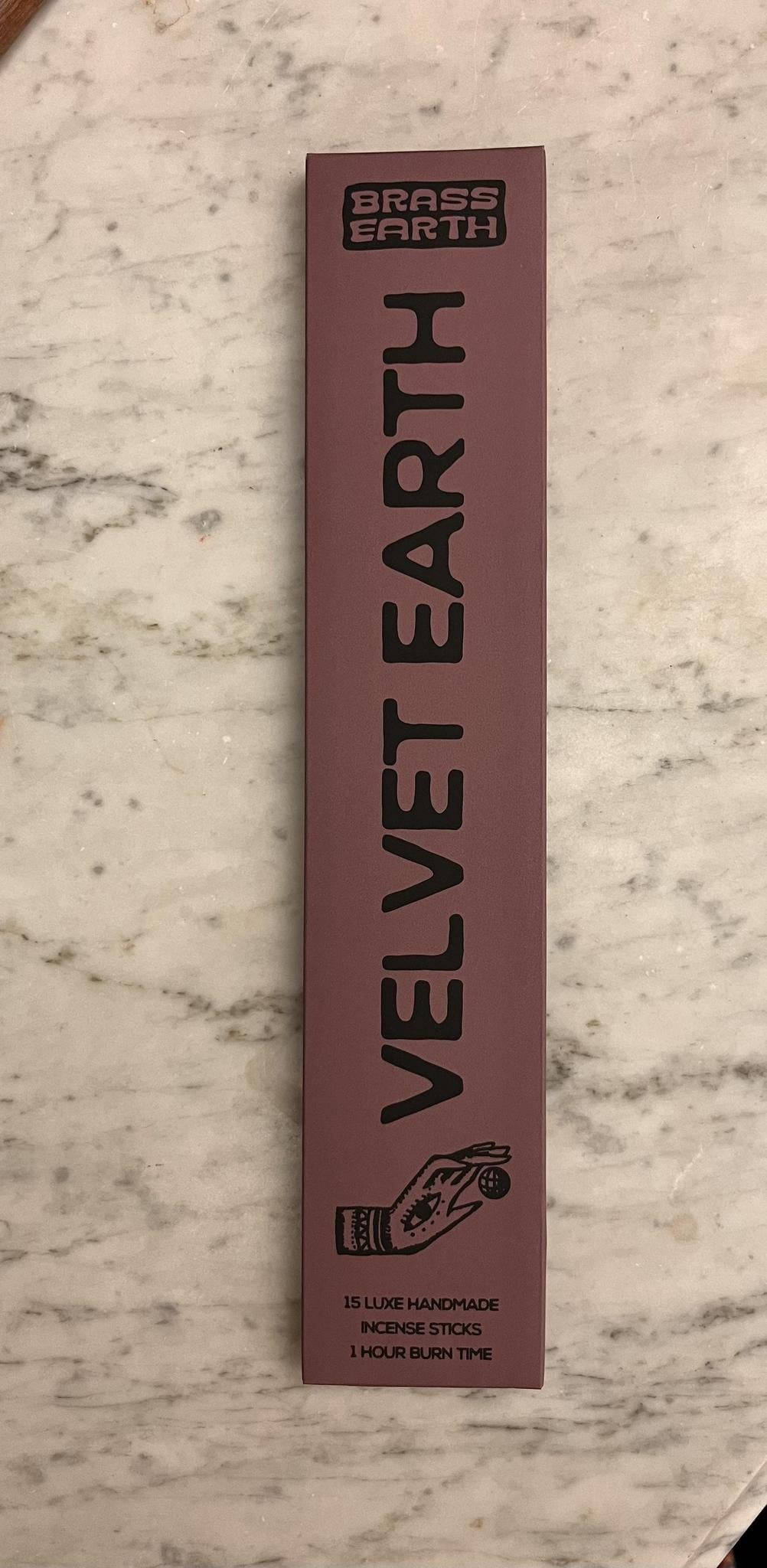 'Velvet Earth' Brass Earth Incense Stick